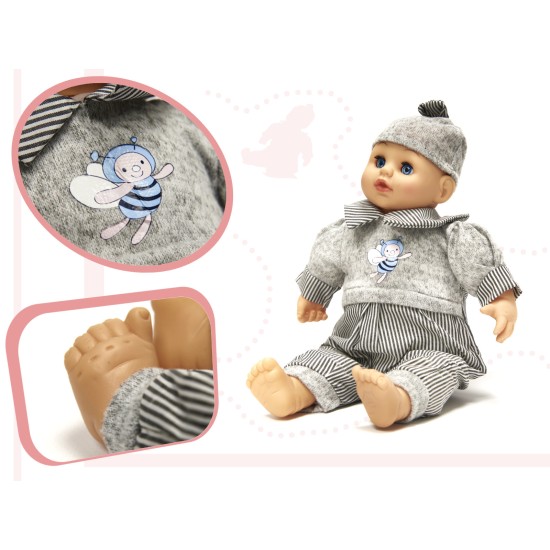 Lėlė Baby Filip su garsu, 35 cm.